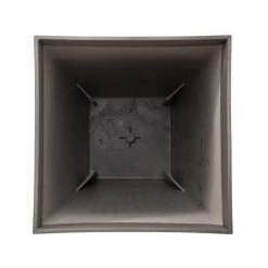 Best Pirce 🛒 Glitzhome® 23" Eco-Friendly Oversized Faux Concrete Square Fluted Pot Planters, 2ct. 👏 -Glitzhome Sales D266620S 7