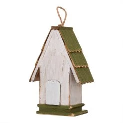 Wholesale π Glitzhome® 11" Hanging Wood Green Roof Garden Decorative Birdhouse 𧨠15 Wholesale π Glitzhome® 11" Hanging Wood Green Roof Garden Decorative Birdhouse 𧨠-Glitzhome Sales D266628S 7