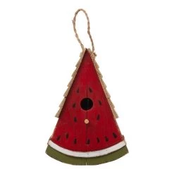New π₯° Glitzhome® 11" Hanging Wood Watermelon Garden Decorative Birdhouse π 14 New π₯° Glitzhome® 11" Hanging Wood Watermelon Garden Decorative Birdhouse π -Glitzhome Sales D266629S 6