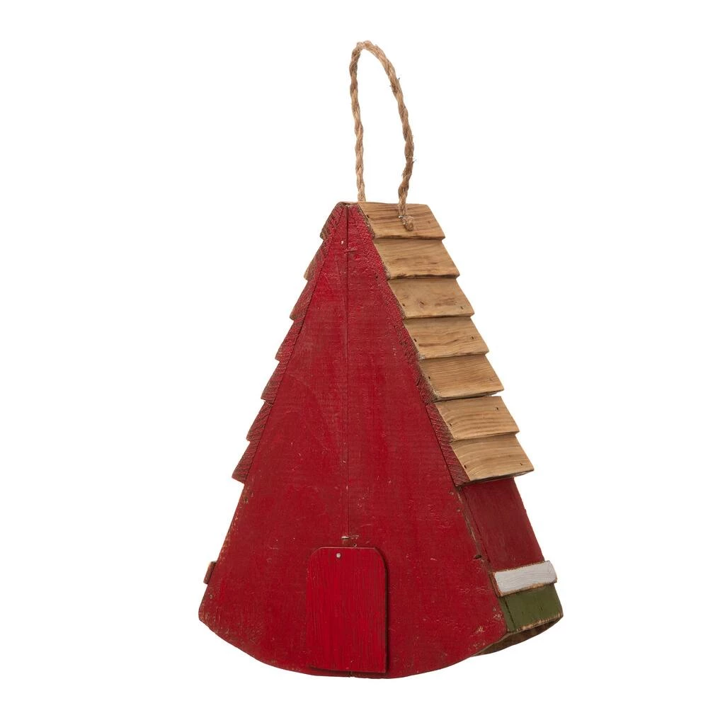 New π₯° Glitzhome® 11" Hanging Wood Watermelon Garden Decorative Birdhouse π 9 New π₯° Glitzhome® 11" Hanging Wood Watermelon Garden Decorative Birdhouse π - Image 7