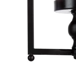 Brand new 🧨 Glitzhome® 16.5" Black Farmhouse Metal Lantern, 2ct. 👏 -Glitzhome Sales D299684S 6