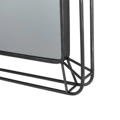 Coupon ⌛ Glitzhome® 29.5" Square Wall Mirror with Metal Frame ⌛ -Glitzhome Sales D299687S 7