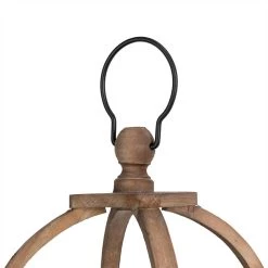 Top 10 😍 Glitzhome® Farmhouse Natural Wooden Church Window Frame Lanterns, 2ct. 😍 -Glitzhome Sales D299688S 6