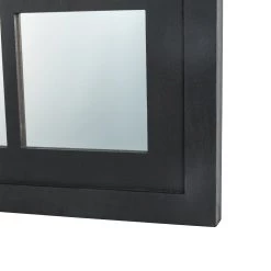 Flash Sale 🧨 Glitzhome® 40" Black Wooden Cathedral Windowpane Wall Mirror 😉 13 Flash Sale 🧨 Glitzhome® 40" Black Wooden Cathedral Windowpane Wall Mirror 😉 -Glitzhome Sales D299695S 5