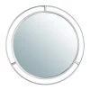 Best Sale 🔥 Glitzhome® 24" Deluxe Silver Round Wall Mirror 🎉