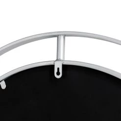 Promo 🥰 Glitzhome® 28" Glam Silver Round Wall Mirror ⌛ -Glitzhome Sales D299701S 5