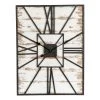 New π Glitzhome® 31.5" Oversized Farmhouse Wooden & Metal Rectangle Wall Clock π€© 2 New π Glitzhome® 31.5" Oversized Farmhouse Wooden & Metal Rectangle Wall Clock π€© -Glitzhome Sales D299705S 1