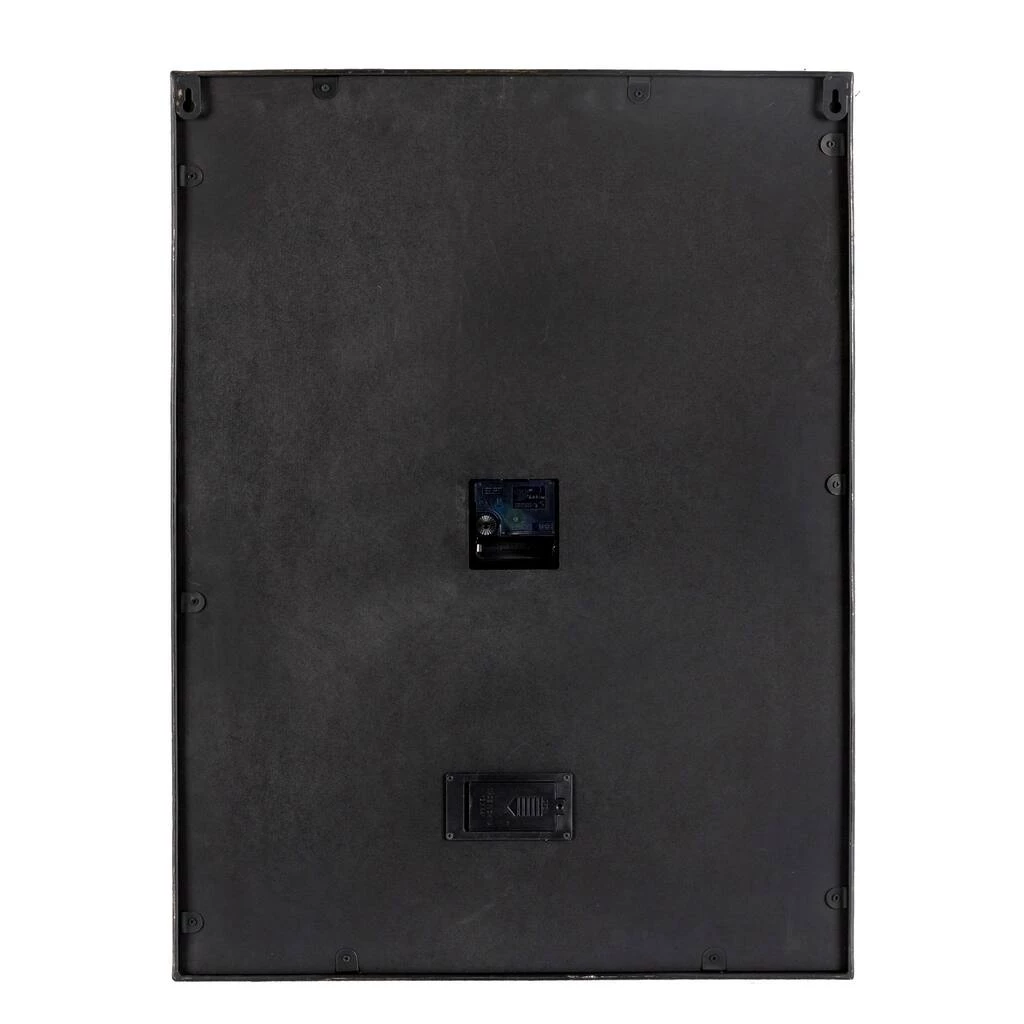 Best Sale π Glitzhome® 24" Vintage Rectangle Gear Clock With Tempered Glass π 10 Best Sale π Glitzhome® 24" Vintage Rectangle Gear Clock With Tempered Glass π - Image 8