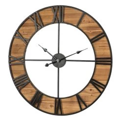 Wholesale 🛒 Glitzhome® 30" Oversized Farmhouse Wall Clock 😍 -Glitzhome Sales D299719S 3