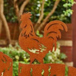 Buy ✔️ Glitzhome® 4ft. Farmhouse 3 Piece Metal Rustic Animals Silhouette Yard Stake ⌛ 13 Buy ✔️ Glitzhome® 4ft. Farmhouse 3 Piece Metal Rustic Animals Silhouette Yard Stake ⌛ -Glitzhome Sales D303630S 4