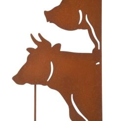 Buy ✔️ Glitzhome® 4ft. Farmhouse 3 Piece Metal Rustic Animals Silhouette Yard Stake ⌛ 16 Buy ✔️ Glitzhome® 4ft. Farmhouse 3 Piece Metal Rustic Animals Silhouette Yard Stake ⌛ -Glitzhome Sales D303630S 7