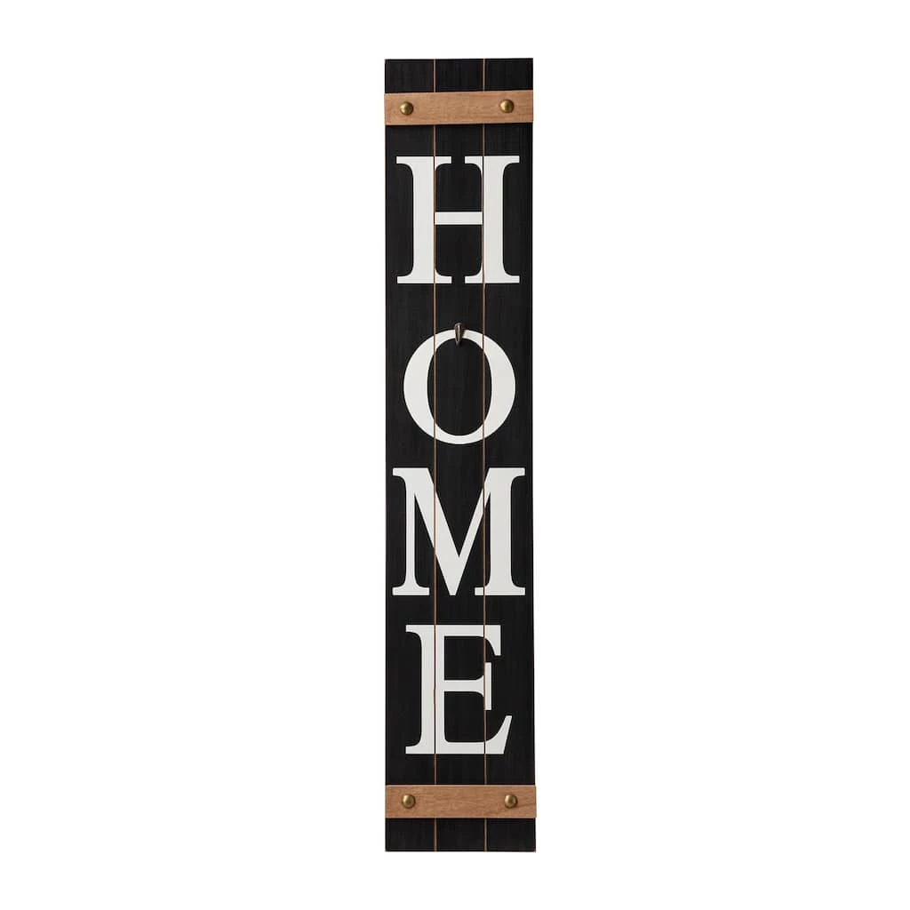 New π Glitzhome 42"H Wooden Black "HOME" Porch Sign with 3 Changable Wreaths π₯ 7 New π Glitzhome 42"H Wooden Black "HOME" Porch Sign with 3 Changable Wreaths π₯ - Image 5