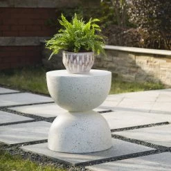 Top 10 ✨ Glitzhome® 18" Multi-Functional Terrazzo Garden Stool ⌛ -Glitzhome Sales D303658S 3