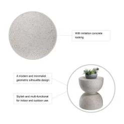 Top 10 ✨ Glitzhome® 18" Multi-Functional Terrazzo Garden Stool ⌛ -Glitzhome Sales D303658S 5