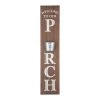 Best deal ⌛ Glitzhome® 3.5ft. Wooden Welcome to our Porch Porch Sign with Metal Planter 😉 -Glitzhome Sales D303676S 1