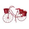 Cheap 🧨 Glitzhome® 2.5ft Red Metal Bicycle Plant Stand ⌛ 2 Cheap 🧨 Glitzhome® 2.5ft Red Metal Bicycle Plant Stand ⌛ -Glitzhome Sales D303679S 1