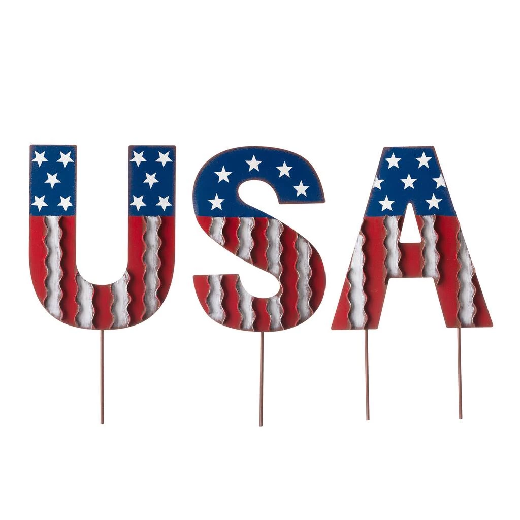 Promo β Glitzhome® 46" Metal U.S.A. Yard Stake π€© 6 Promo β Glitzhome® 46" Metal U.S.A. Yard Stake π€© - Image 4