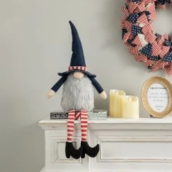 Brand new π Glitzhome® 24" Patriotic Fabric Sitting Gnome Decoration β¨ 12 Brand new π Glitzhome® 24" Patriotic Fabric Sitting Gnome Decoration β¨ -Glitzhome Sales D329931S 3