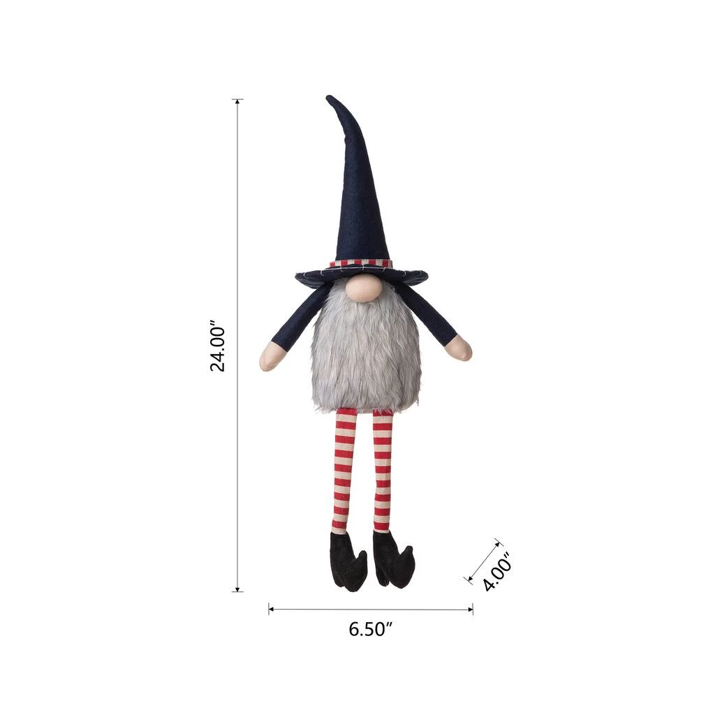 Brand new π Glitzhome® 24" Patriotic Fabric Sitting Gnome Decoration β¨ 10 Brand new π Glitzhome® 24" Patriotic Fabric Sitting Gnome Decoration β¨ - Image 8