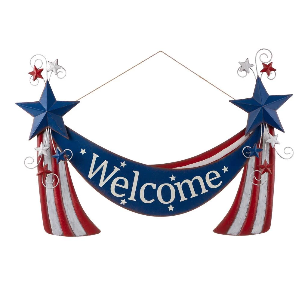 New β Glitzhome® 36" Metal Stars & Stripes Yard Stake π 9 New β Glitzhome® 36" Metal Stars & Stripes Yard Stake π - Image 7