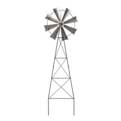 Best Pirce 👏 Glitzhome® 41" Stars & Stripes Metal Wind Spinner Yard Stake ✨ -Glitzhome Sales D329954S 6