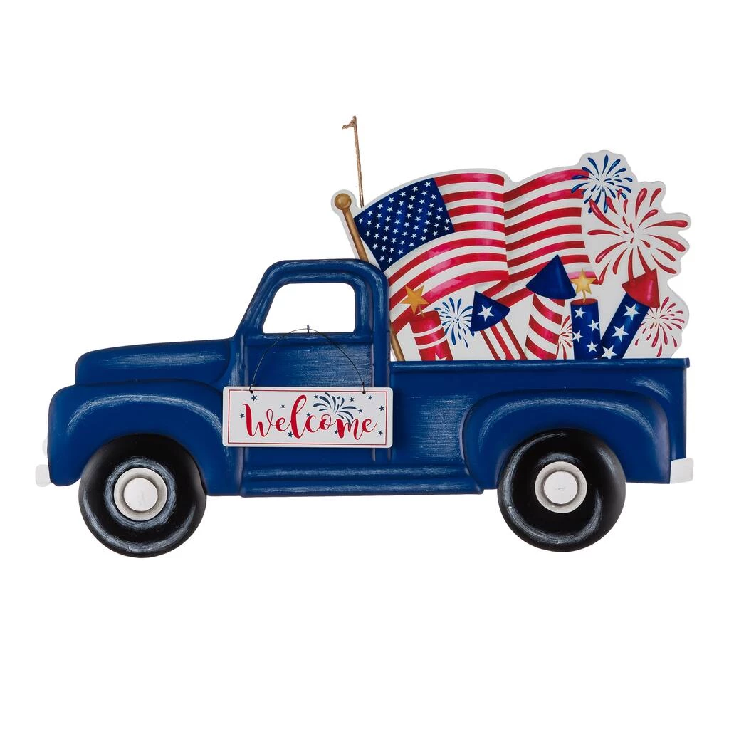 Wholesale ⭐ Glitzhome® 24" Metal American Truck Yard Stake ⭐ 9 Wholesale ⭐ Glitzhome® 24" Metal American Truck Yard Stake ⭐ - Image 7