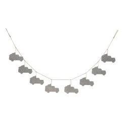 New π Glitzhome® 6ft. Galvanized Patriotic Truck Garland π 12 New π Glitzhome® 6ft. Galvanized Patriotic Truck Garland π -Glitzhome Sales D330014S 5