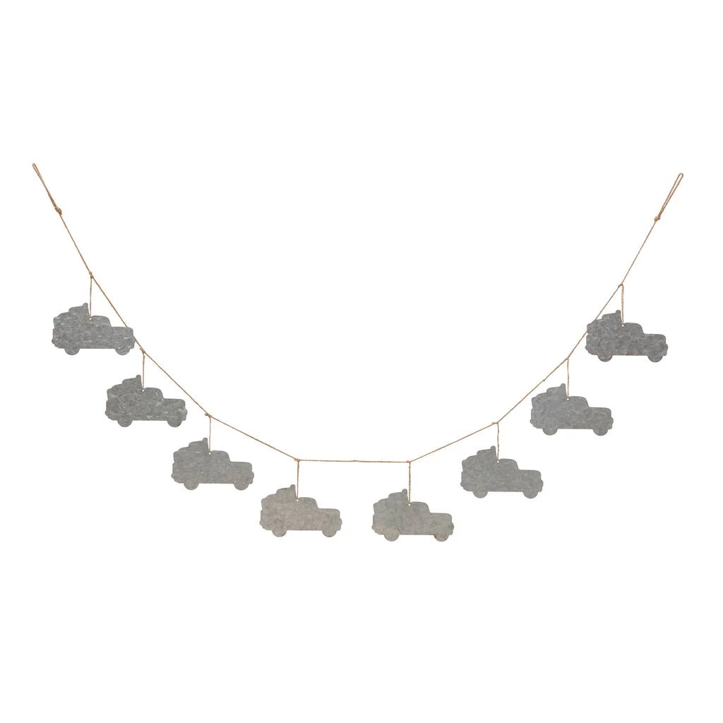 New π Glitzhome® 6ft. Galvanized Patriotic Truck Garland π 7 New π Glitzhome® 6ft. Galvanized Patriotic Truck Garland π - Image 5