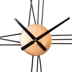 Coupon 🤩 Glitzhome® 32" Oversized Modern Farmhouse Metal Wall Clock 🥰 -Glitzhome Sales D353161S 6