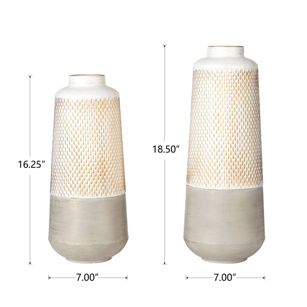 Best reviews of β¨ Glitzhome® Textured Metal Modern Vase Set π― 7 Best reviews of β¨ Glitzhome® Textured Metal Modern Vase Set π― - Image 5