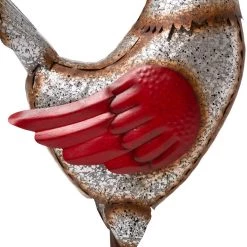 Brand new π Glitzhome® 15" Galvanized Metal Hen Statue π€© 13 Brand new π Glitzhome® 15" Galvanized Metal Hen Statue π€© -Glitzhome Sales D353191S 5