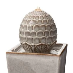 Brand new π₯° Glitzhome® 36" Oversized Sand Beige LED Ceramic Pedestal Fountain π€© 14 Brand new π₯° Glitzhome® 36" Oversized Sand Beige LED Ceramic Pedestal Fountain π€© -Glitzhome Sales D368462S 5