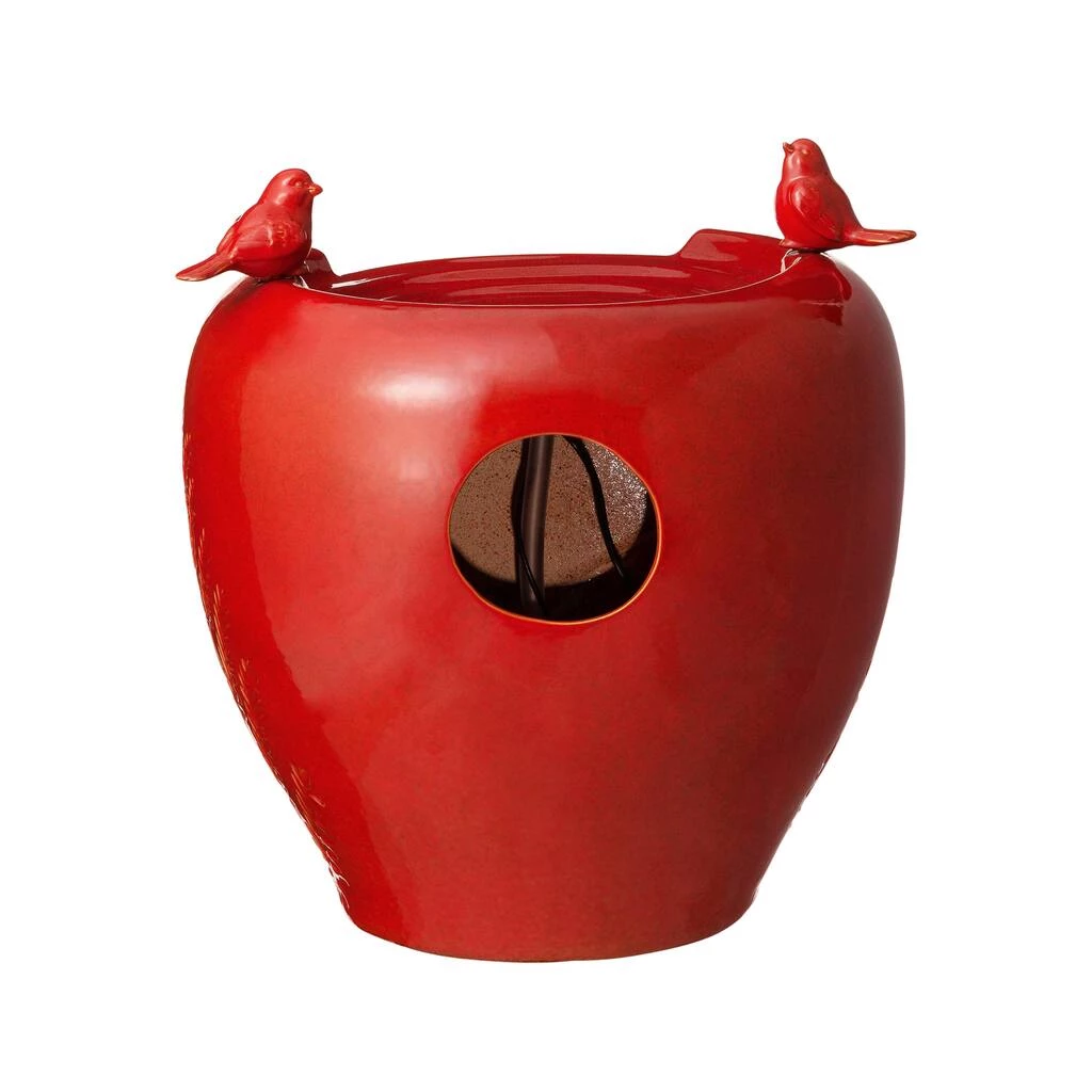 Cheapest π Glitzhome® 19.5" Red Birds LED Ceramic Fountain π 10 Cheapest π Glitzhome® 19.5" Red Birds LED Ceramic Fountain π - Image 8