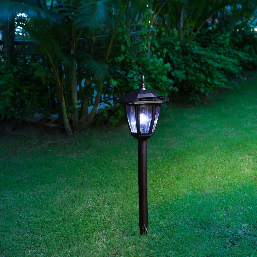 Best Sale π Glitzhome® 25.5" Solar Powered LED Light with Ground Stake & Mounting Pole π 4 Best Sale π Glitzhome® 25.5" Solar Powered LED Light with Ground Stake & Mounting Pole π - Image 2