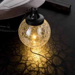 Buy 💯 Glitzhome® 32" Solar Powered LED Wind Chime Light 🛒 -Glitzhome Sales D383188S 3