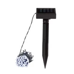 Cheapest π Glitzhome® 22ft. Solar String Lights with 50 LEDs π