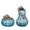 Best deal 👍 Glitzhome® Blue Glass Pumpkin Set 😀