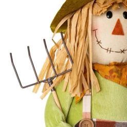 Top 10 ⌛ Glitzhome® Fall Fabric Scarecrow Shelf Sitters Set 😀 -Glitzhome Sales D401488S 5
