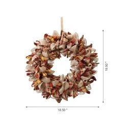 Flash Sale π― Glitzhome® 18.5" Fall Plaid Fabric Wreath π 9 Flash Sale π― Glitzhome® 18.5" Fall Plaid Fabric Wreath π -Glitzhome Sales D401491S 3