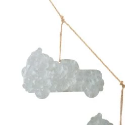 Cheap 🔥 Glitzhome® 6ft. Fall Metal Trucks Garland 😀 -Glitzhome Sales D401493S 7