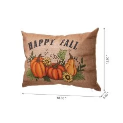 Cheap 🤩 Glitzhome® Faux Burlap Fall Pumpkin Pillow 🛒 -Glitzhome Sales D401494S 3