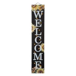 Hot Sale โ๏ธ Glitzhome® 42" Fall Lighted Wooden Sunflowers Welcome Porch Sign ๐