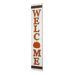 Cheap ⌛ Glitzhome® 42" Fall Wooden Welcome Porch Sign 🛒 -Glitzhome Sales D401496S 4