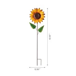 Best Sale π Glitzhome® 42" Fall Sunflower Metal Yard Stake β 10 Best Sale π Glitzhome® 42" Fall Sunflower Metal Yard Stake β -Glitzhome Sales D401500S 3