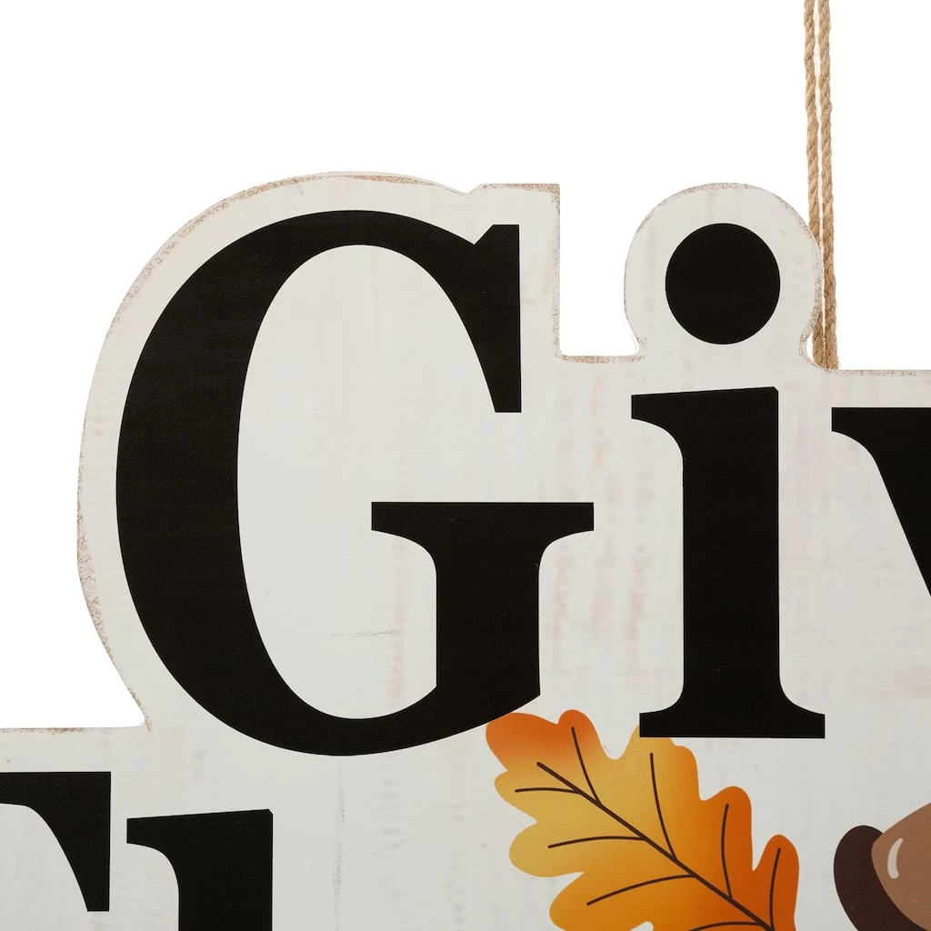 Outlet β¨ Glitzhome® 24" Give Thanks Yard Stake or Hanging Wall Décor π 7 Outlet β¨ Glitzhome® 24" Give Thanks Yard Stake or Hanging Wall Décor π - Image 5