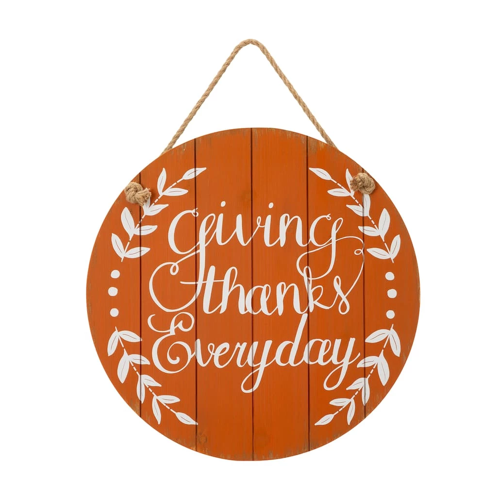 Flash Sale π₯ Glitzhome® 15" Orange πͺ Thanksgiving Wall Sign π 3 Flash Sale π₯ Glitzhome® 15" Orange πͺ Thanksgiving Wall Sign π