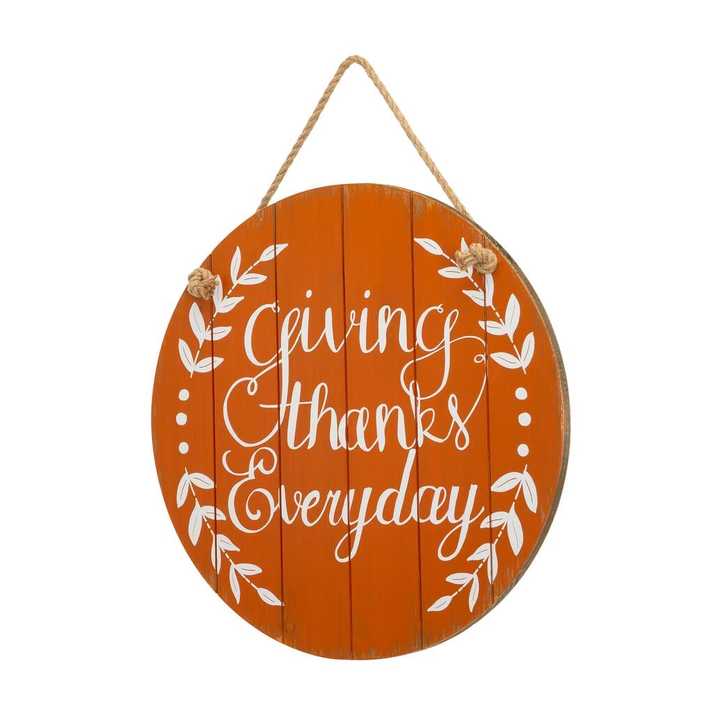 Flash Sale π₯ Glitzhome® 15" Orange πͺ Thanksgiving Wall Sign π 6 Flash Sale π₯ Glitzhome® 15" Orange πͺ Thanksgiving Wall Sign π - Image 4