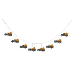 Cheap β Glitzhome® 6ft. Metal π¦ Halloween Trucks Garland π