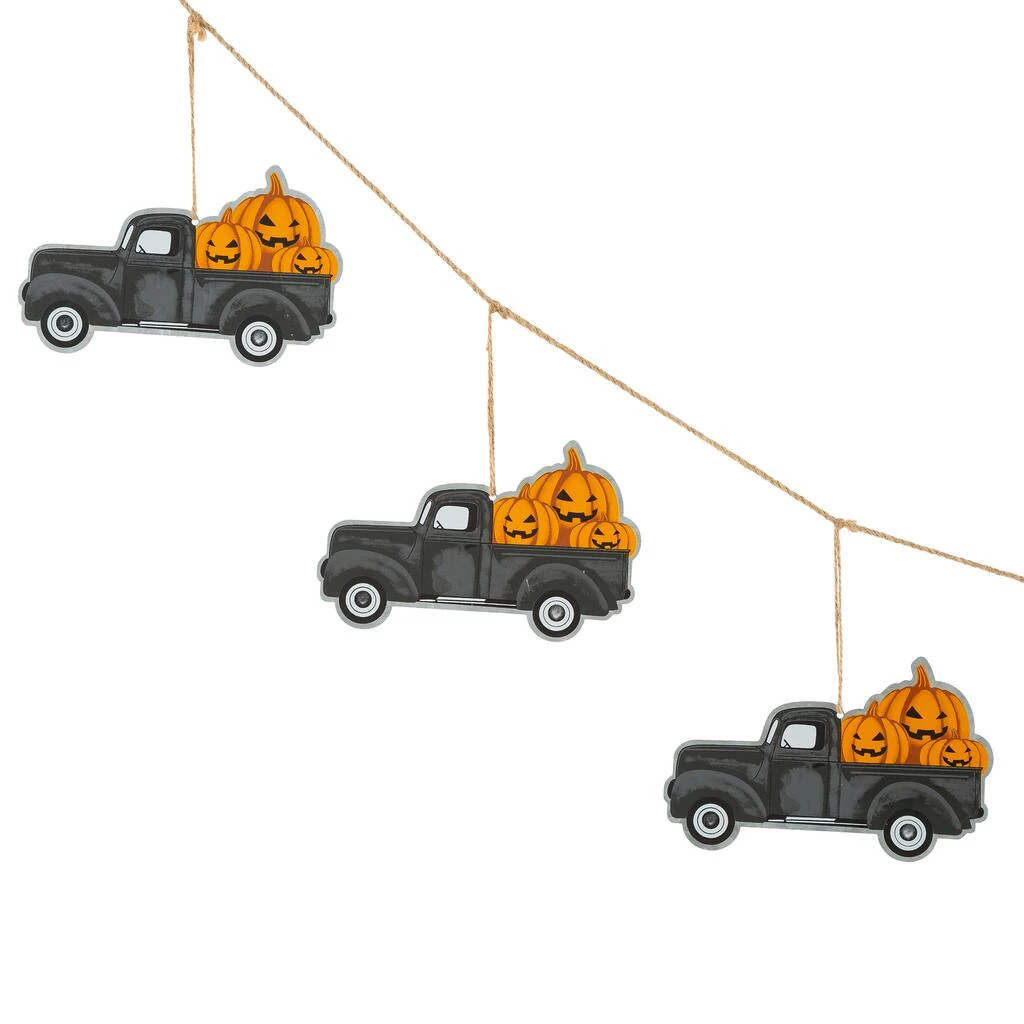 Cheap β Glitzhome® 6ft. Metal π¦ Halloween Trucks Garland π 7 Cheap β Glitzhome® 6ft. Metal π¦ Halloween Trucks Garland π - Image 5