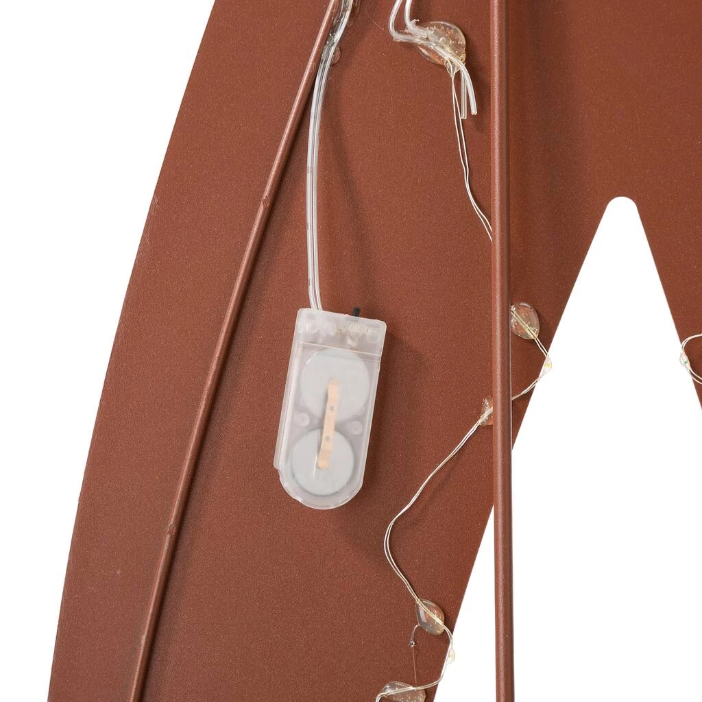 Discount π Glitzhome® 36" Lighted π Halloween Metal Cutout Pumpkin Porch Decor π 9 Discount π Glitzhome® 36" Lighted π Halloween Metal Cutout Pumpkin Porch Decor π - Image 7